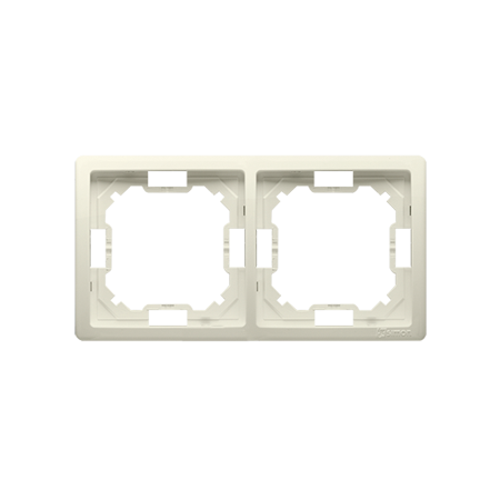 SIMON BASIC STANDARD BEŻ RAMKA 2X