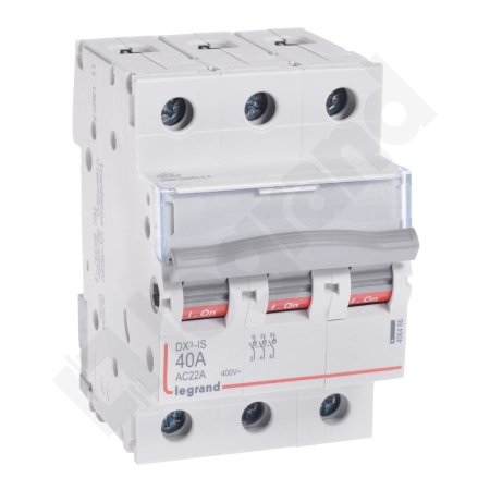 FR303 ROZŁĄCZNIK IZOLACYJNY MODUŁOWY 40A 3Z 3P 3M 400V AC