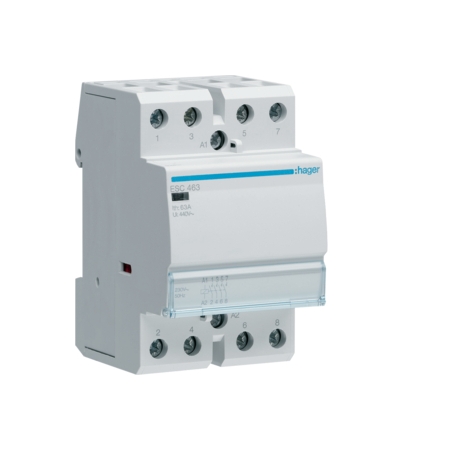 ESC463 STYCZNIK MODUŁOWY 63A 4Z 3M 230V AC