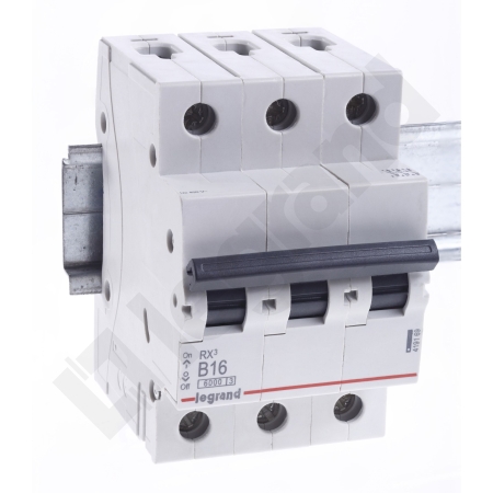 RX3 WYŁĄCZNIK NADPRĄDOWY B 25A 1P 1M 6KA