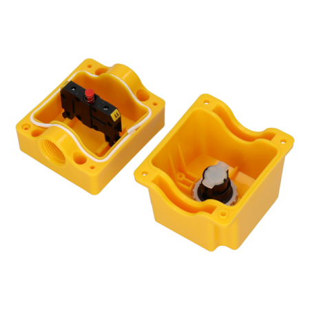 ST22K1\05-1 OBUDOWA KASETA 1X Z PRZYCISKIEM GRZYBOWYM 