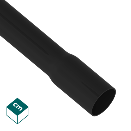 RLM 20-2 CZARNA RURA INSTALACYJNA KIELICHOWANA 2M FI16