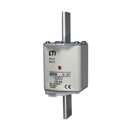 WT-3C NH3C 315A GG 500V WKŁADKA TOPIKOWA ZWŁOCZNA BM