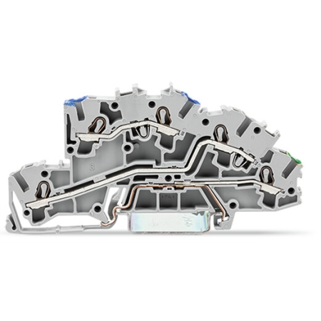 TOPJOBS ZŁĄCZKA PIĘTROWA od 2,5 do 4.0 MM2 N/L/PE SZARA