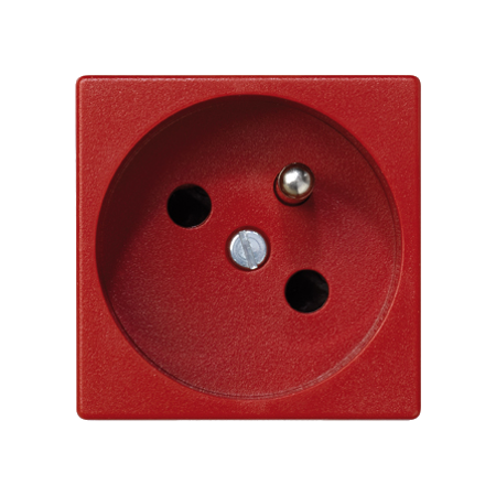 CONNECT M45 CZERWONY GNIAZDO 2M 1X Z/U 45ST ZACISKI SPRĘŻYNOWE 16A 250V
