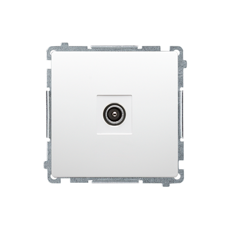 SIMON BASIC MODUŁ BIAŁY GNIAZDO TV KOŃCOWE SEPAROWANE