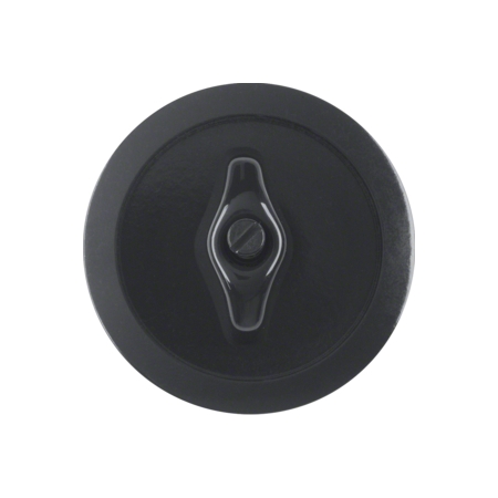 1930/GLAS/PALAZZO MODUŁ CZARNY PŁYTKA Z POKRĘTŁEM DO ŁĄCZNIKÓW