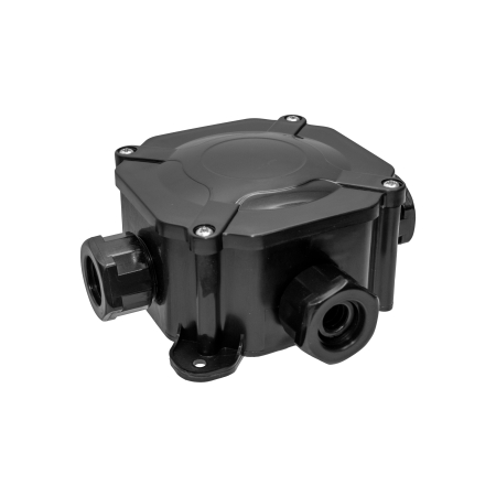 11P A.0035C PUSZKA INSTALACYJNA NT 75X75X33 IP67 PG16 Z ZACISKAMI 5X4.0 CZARNY