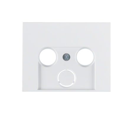 K.1 MODUŁ BIAŁY PŁYTKA DO GNIAZD RTV-SAT