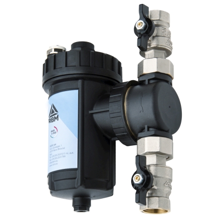 WIELOFUNKCYJNY MAGNETYCZNY FILTR SEPARUJĄCY ZANIECZYSZCZENIA SAFECLEANER 2 RBM 1''