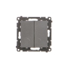 SIMON 55 MODUŁ CZARNY MAT ŁĄCZNIK UNIWERSALNY 