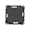 SIMON 55 MODUŁ CZARNY MAT ŁĄCZNIK KRZYŻOWY BEZ PIKTOGRAMU ZACISKI SPRĘŻYNOWE 10AX 250V