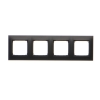 SIMON 54 PREMIUM CZARNY MAT RAMKA 4X