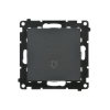 SIMON 55 MODUŁ CZARNY MAT PRZYCISK „DZWONEK” ZACISKI SPRĘZYNOWE 10 AX 250 V
