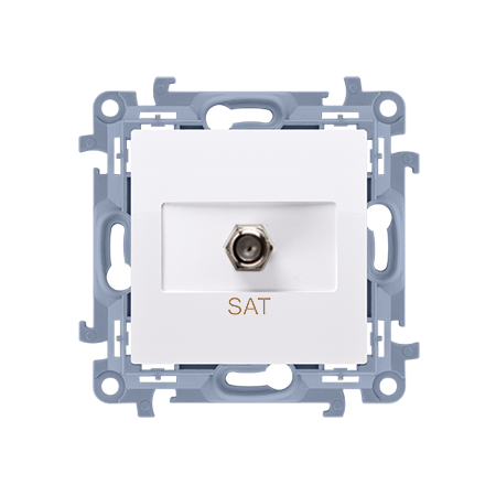 SIMON 10 MODUŁ BIAŁY GNIAZDO TV TYP F