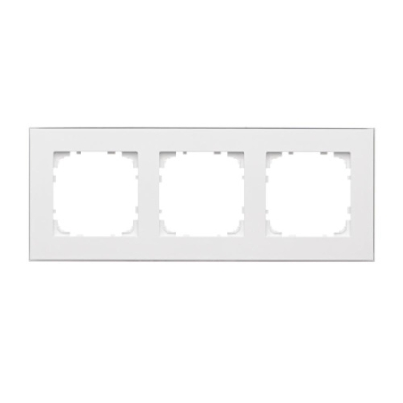 SIMON 55 DUO BIAŁY/ CHROM RAMKA 3X