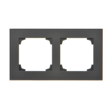 SIMON 55 DUO CZARNY/ ZŁOTY RAMKA 2X