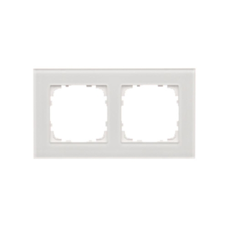 SIMON 55 NATURE BIAŁY RAMKA 2X SZKŁO CLASSIC