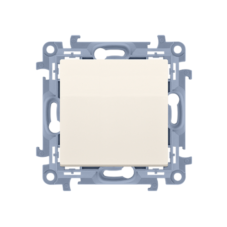 SIMON 10 MODUŁ KREM ŁĄCZNIK 1-BIEGUNOWY SAMOZACISKI 10AX 250V