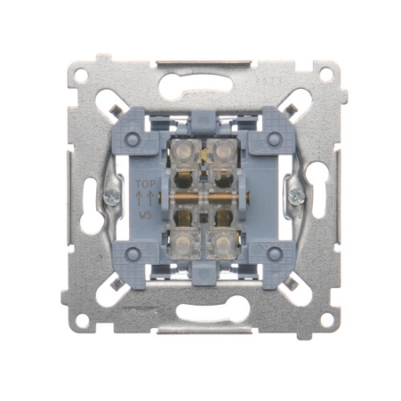 SIMON 54 MECHANIZM ŁĄCZNIK SERYJNY ZACISKI SPRĘŻYNOWE 10AX 250V