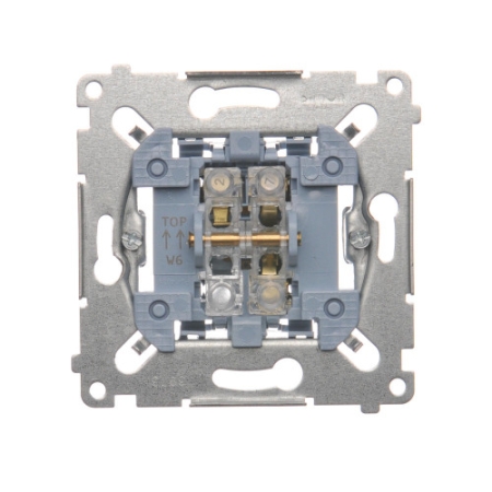 SIMON 54 MECHANIZM ŁĄCZNIK UNIWERSALNY ZACISKI SPRĘŻYNOWE 10AX 250V