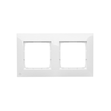 SIMON 54 PREMIUM BIAŁY ANTYBAKTERYJNY RAMKA 2X