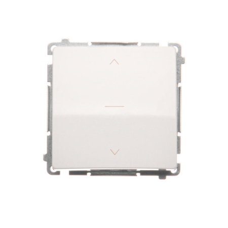 SIMON BASIC MODUŁ BIAŁY ŁĄCZNIK DO ROLET 1-0-2 ZACISKI SPRĘŻYNOWE 10A 250V