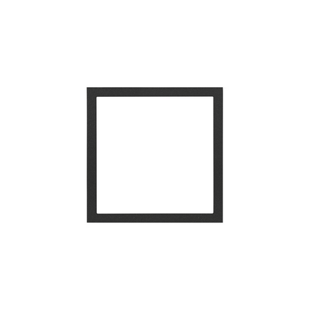 SIMON 100 MATRIX CZARNY MAT RAMKA 1X