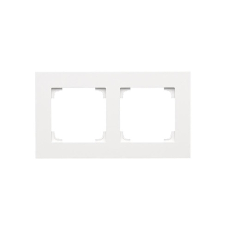 SIMON 55 BIAŁY MAT RAMKA 2X LINE