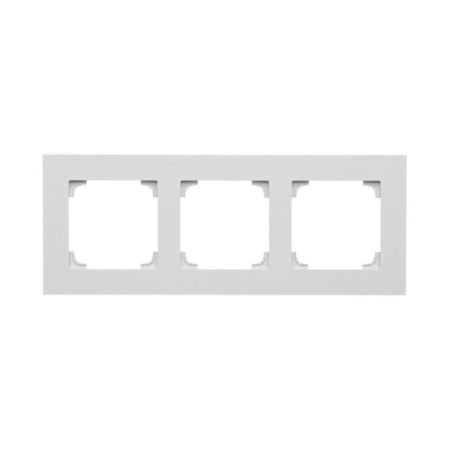 SIMON 55 JASNOSZARY MAT RAMKA 3X LINE