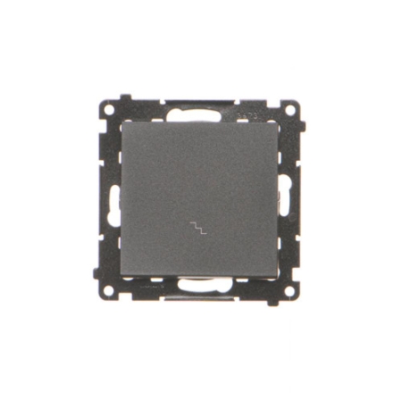 SIMON 55 MODUŁ CZARNY MAT ŁĄCZNIK UNIWERSALNY 