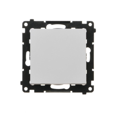 SIMON 55 MODUŁ JASNOSZARY MAT ŁĄCZNIK UNIWERSALNY ZACISKI SPRĘŻYNOWE 10AX 250V