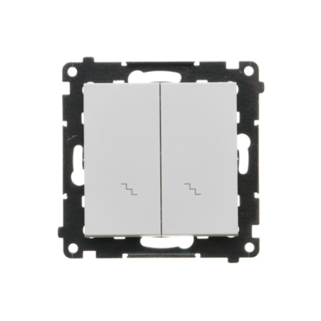 SIMON 55 MODUŁ JASNOSZARY MAT ŁĄCZNIK UNIWERSLANY 