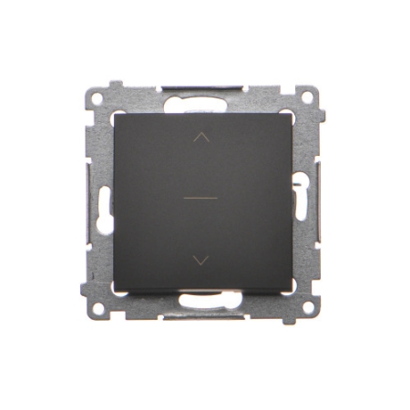 SIMON 54 MODUŁ CZARNY MAT ŁĄCZNIK ŻALUZJOWY 1-0-2 