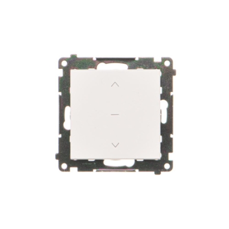 SIMON 55 MODUŁ BIAŁY MAT ŁĄCZNIK ŻALUZJOWY 1-0-2 ZACISKI SPRĘŻYNOWE 10A 250V