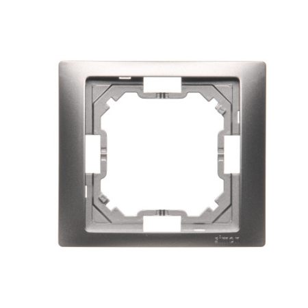 SIMON BASIC NEOS INOX RAMKA 1X