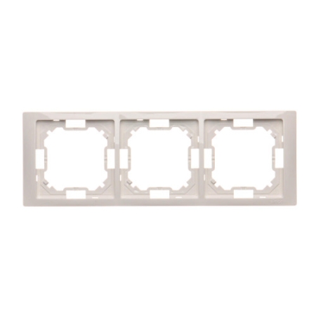 SIMON BASIC NEOS BIAŁY RAMKA 3X