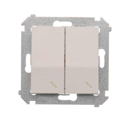 SIMON 54 MODUŁ BIAŁY ŁĄCZNIK UNIWERSALNY 