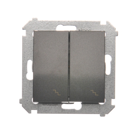 SIMON 54 MODUŁ ANTRACYT ŁĄCZNIK UNIWERSALNY 