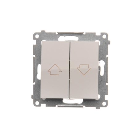 SIMON 54 MODUŁ BIAŁY PRZYCISK ŻALUZJOWY BLOKADA ELEKTRYCZNA 