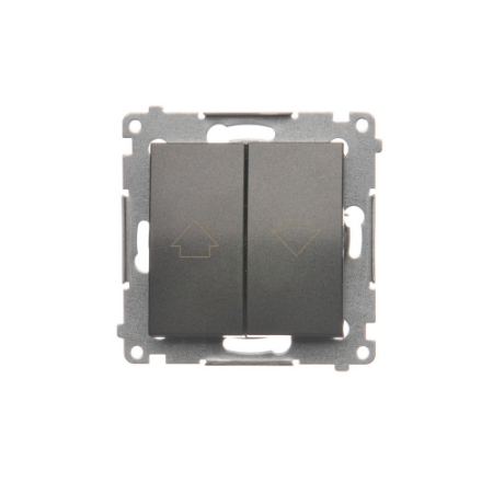 PRZYCISK ŻALUZJOWY Z BLOKADĄ ELEKTRYCZNĄ SZYBKOZŁĄCZA 10A 250V