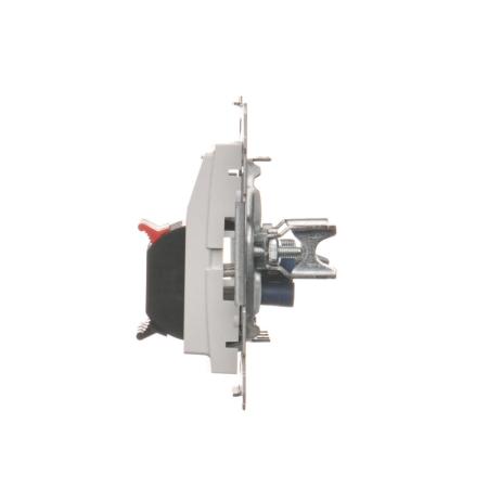 SIMON 54 MODUŁ BIAŁY GNIAZDO GŁOŚNIKOWE HI-FI 4X Z POLEM OPISOWYM ZACISKI KLESZCZOWE DO ZAGNIATANIA