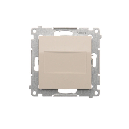 MODUŁ KREM ZAŚLEPKA RAMKI Z MOSTKIEM I ŁAPKAMI