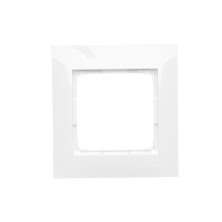 SIMON 54 PREMIUM BIAŁY RAMKA 1-KROTNA DR1/11