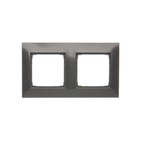 SIMON 54 PREMIUM ANTRACYT RAMKA 2X