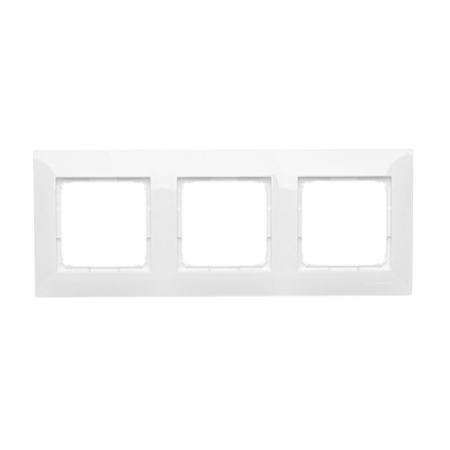 SIMON 54 PREMIUM BIAŁY RAMKA 3X GIPS