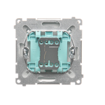 SIMON BASIC MODUŁ BIAŁY ŁĄCZNIK 1-BIEGUNOWY ZACISKI ŚRUBOWE 16AX 250V