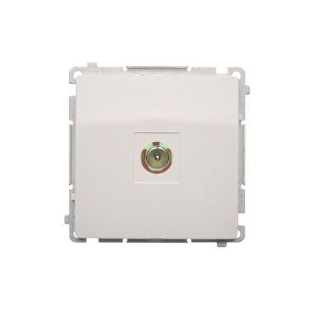 SIMON BASIC MODUŁ BIAŁY GNIAZDO TV KOŃCOWE SEPAROWANE