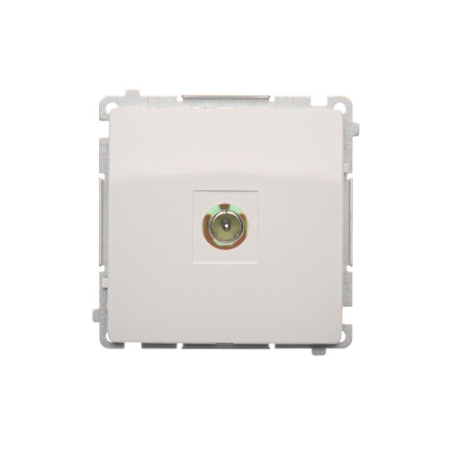 SIMON BASIC MODUŁ BIAŁY GNIAZDO TV KOŃCOWE SEPAROWANE