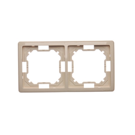 SIMON BASIC STANDARD BEŻ RAMKA 2X